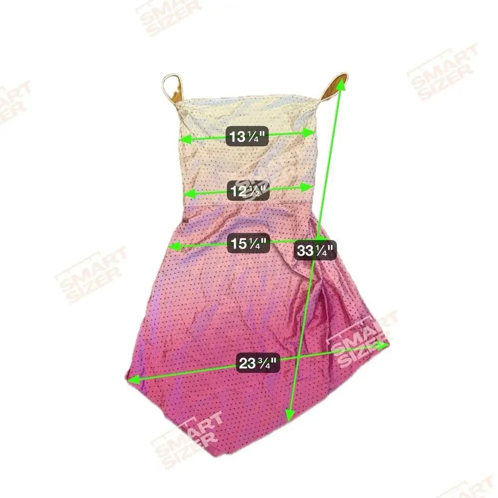 Retrofete Pink Ombre Mini Dress - Picture 7 of 8